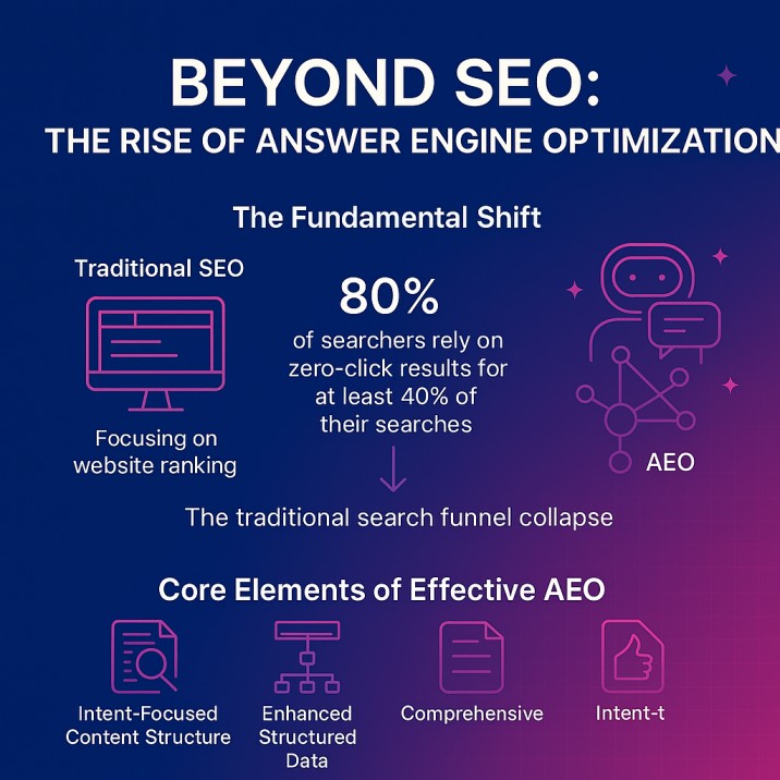 beyond seo - answer engine optimization - the shift